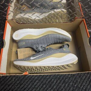 Nike ReactX Infinity Run 4 TB Cool Grey White Gold FJ1221 007 Men's Size 9.5